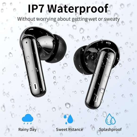 Wireless Bluetooth Headphones with Noise Cancelling Mic - Picture 7 of 9